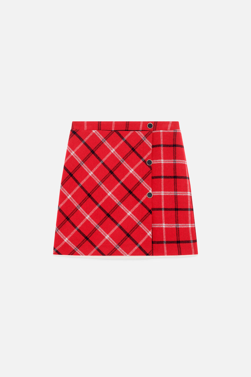 justine skirt red woman