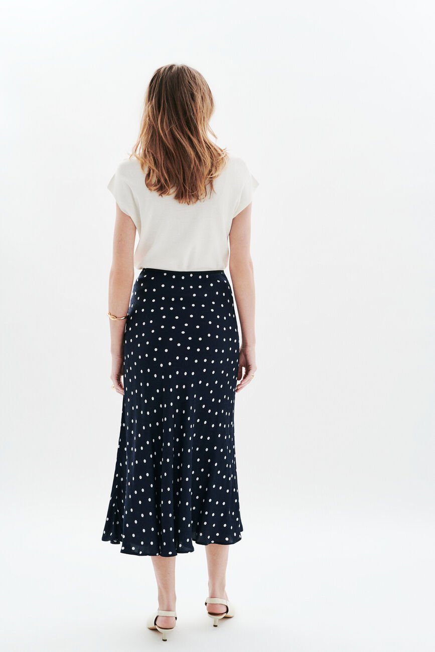 Jupe Jalentina2 bleu marine femme