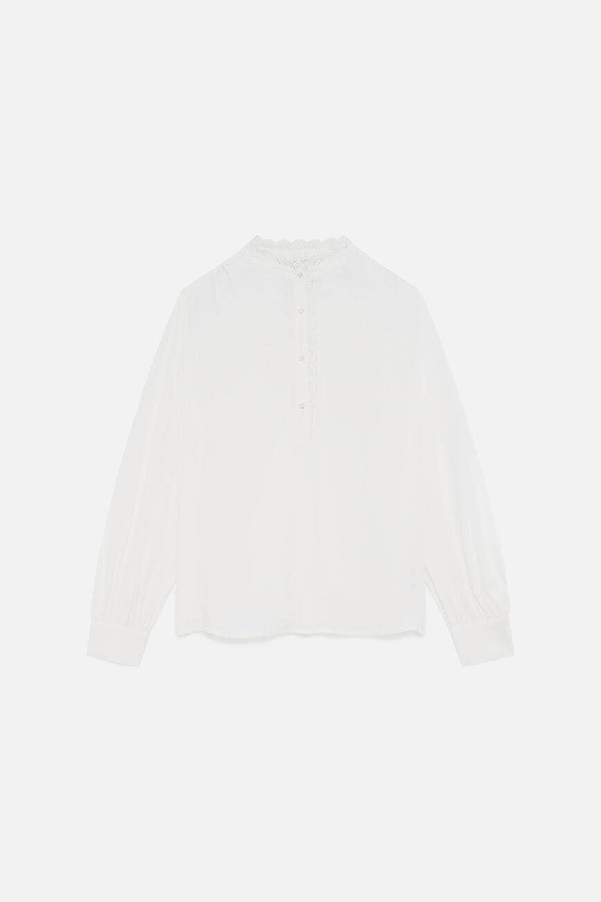 charlie blouse ivory woman