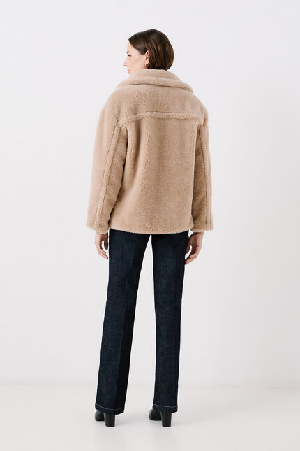 Cappotto Gargouille cammello donna