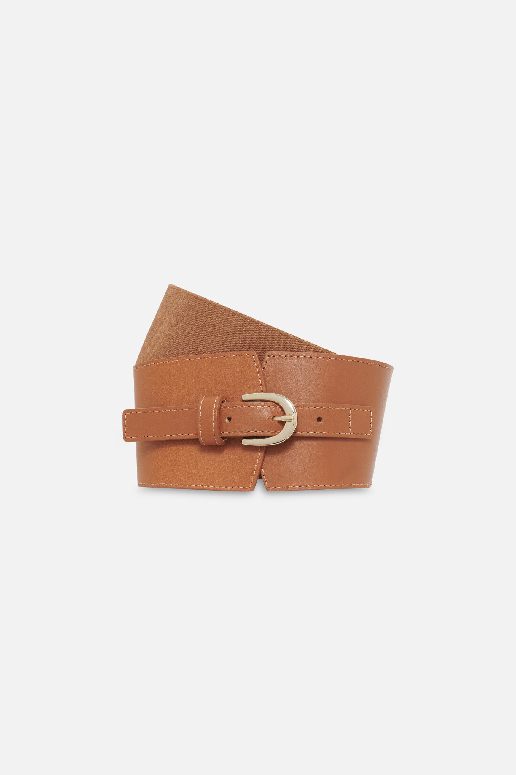 Ceinture waist camel femme