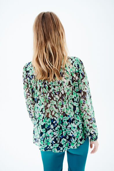 blouse cinzia vert menthe femme Blouse cinzia vert menthe femme
