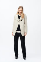 Ali coat ivory woman