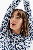 Sweater Mlukas blue woman