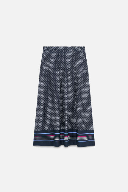 Santana rok marineblauw vrouw