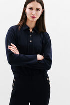 Tderricka2 t-shirt navy blue woman
