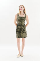 Ravy dress khaki green woman
