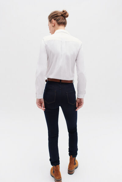 pantalon london denim double stone femme