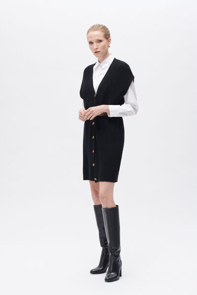 Pull marjorie noir femme