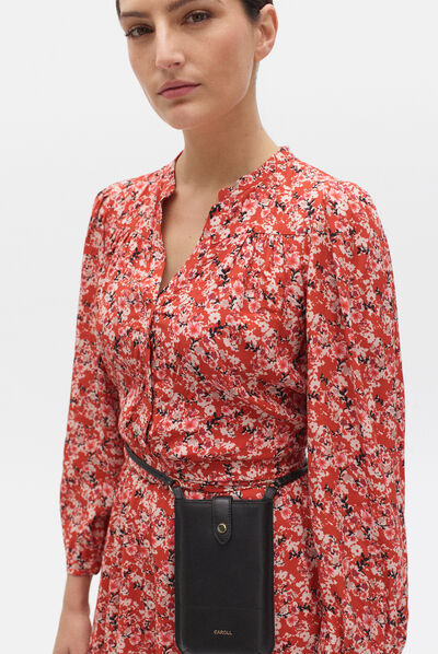 abito camille rosso donna