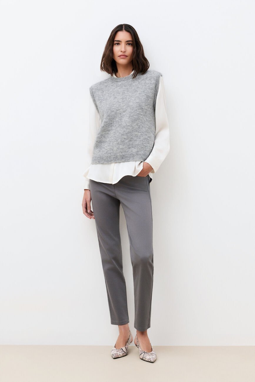 Mluigi sweater grey woman