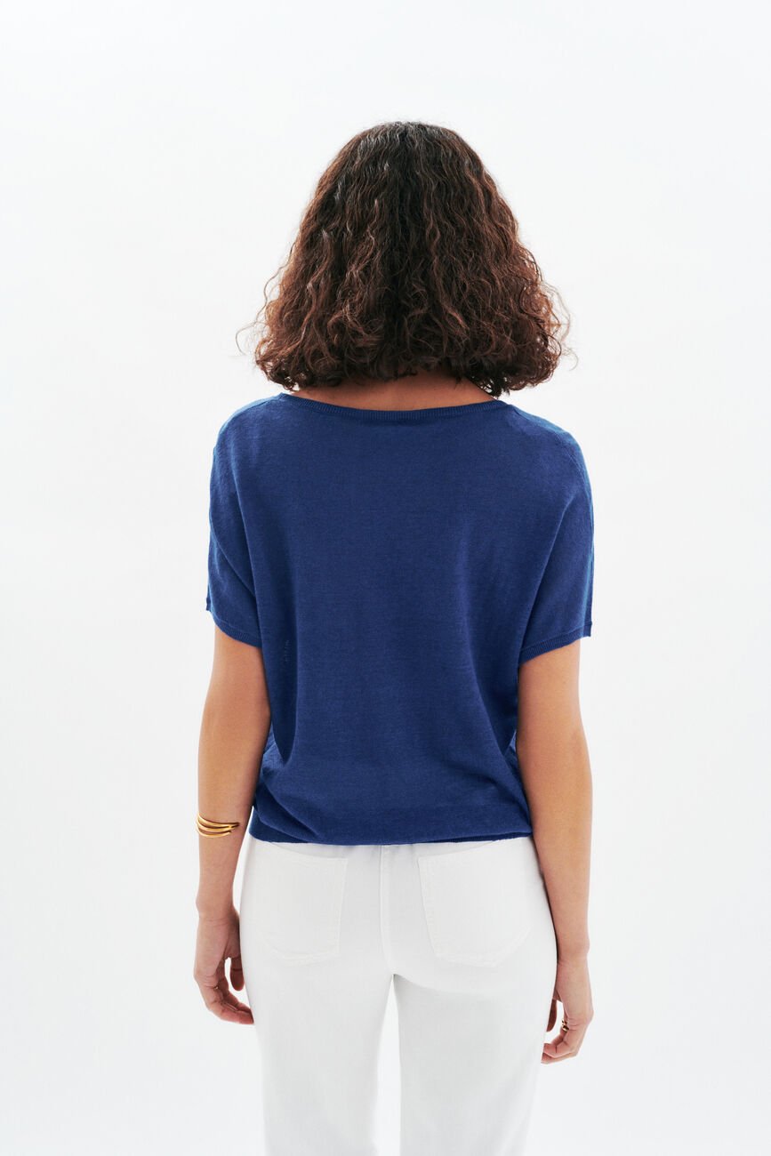 Pull mila bleu roi femme