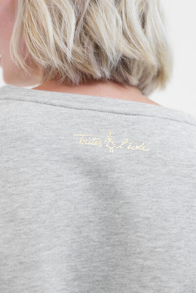 Sweat Jason gris femme