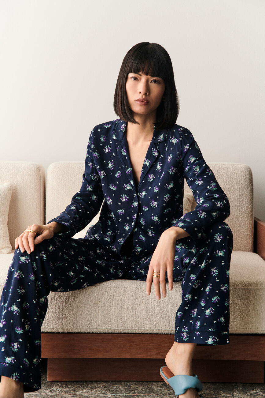 Pigiama Axel blu navy donna