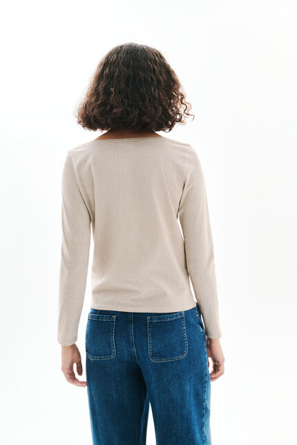 T-shirt Tjade sable femme