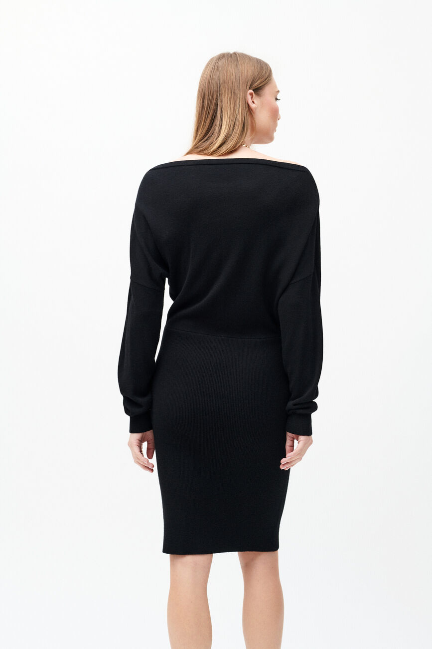 Abito Rmary nero donna