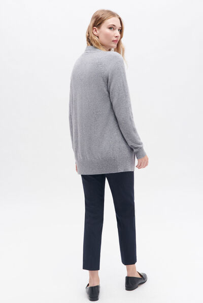gilet gary gris femme