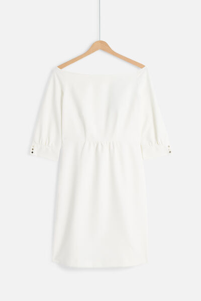 Robe mars blanc femme