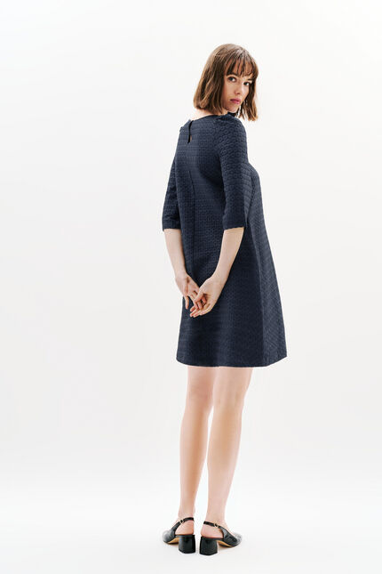 Robe Rdalila bleu marine femme