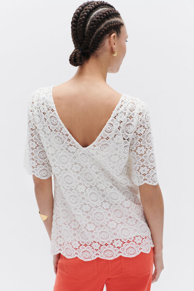 Blusa New Liam avorio donna