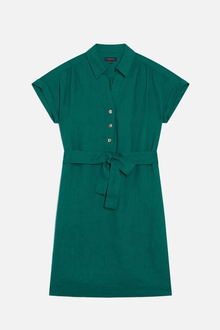 Robe kellya vert emeraude femme