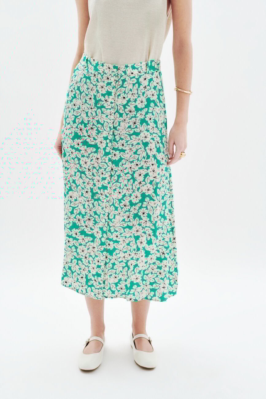 Jdiane rok vert canard vrouw