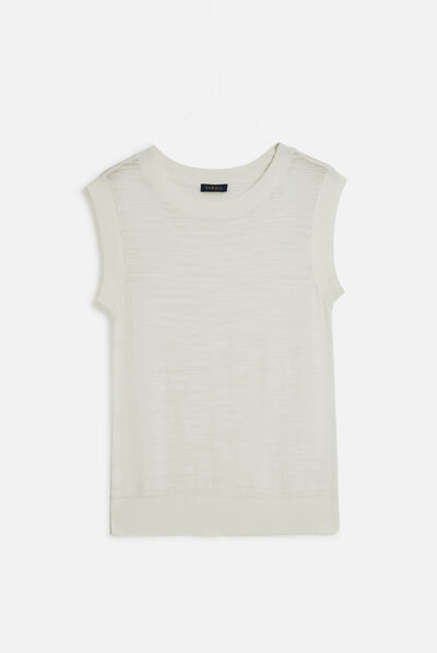Pul moceane blanc femme