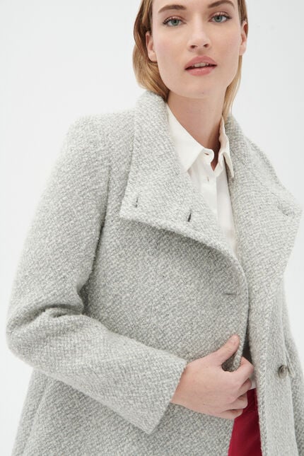 Gaston coat light grey woman