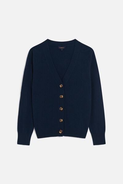 Pull marika bleu marine femme