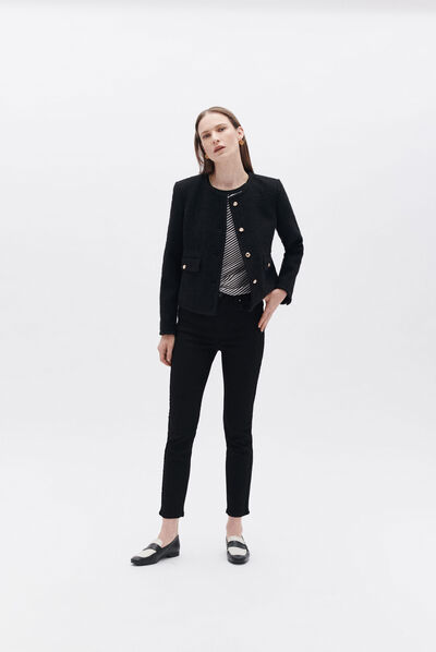 Giacca vestale nero donna