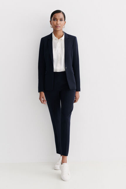 Blazer vantea bleu marine femme