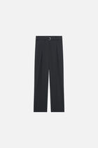 Pompon trousers black woman