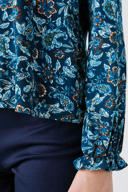 Tiltana t-shirt teal woman