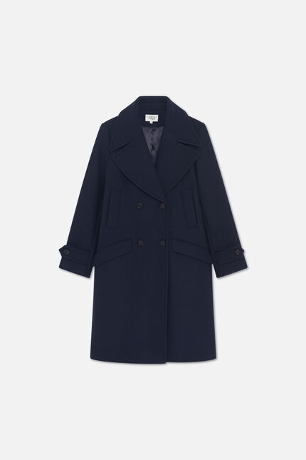 Manteau Marin bleu marine femme