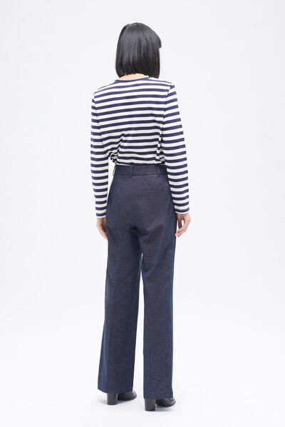 Pantalón pclark vaquero doble piedra mujer