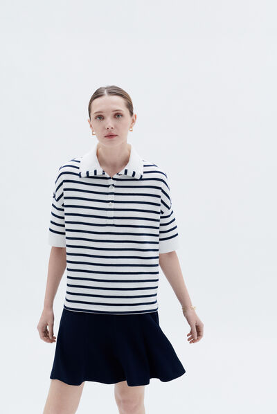 t-shirt tachio ivoire femme