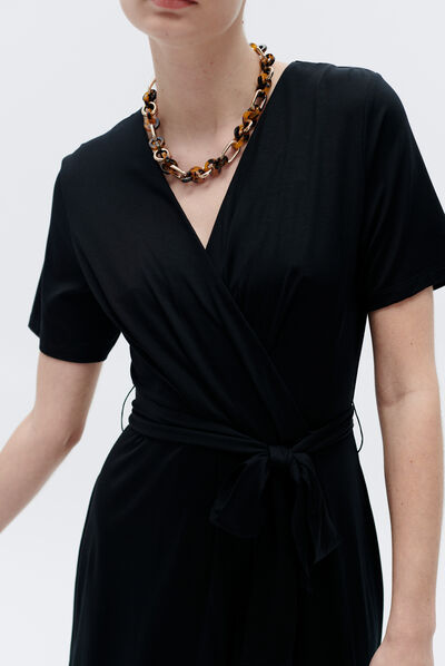 Abito Rwilly nero donna