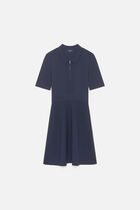 Rmalou dress navy blue woman
