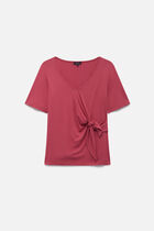 tglynda T-shirt dark red woman