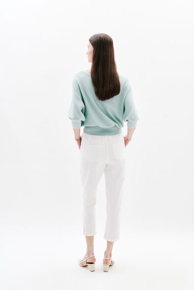 Pnoor-Hose weiss damen