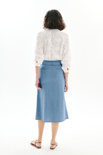 Jupe Jemy denim stone femme