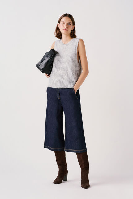 Maglione mphil grigio chiaro donna