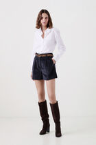 Short salsa stone denim woman