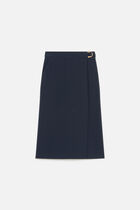 Josario skirt navy blue woman