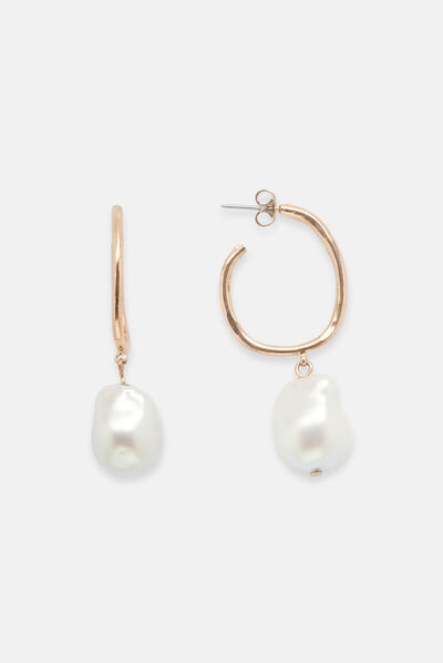 boucles d'oreilles ploum couleur or femme
