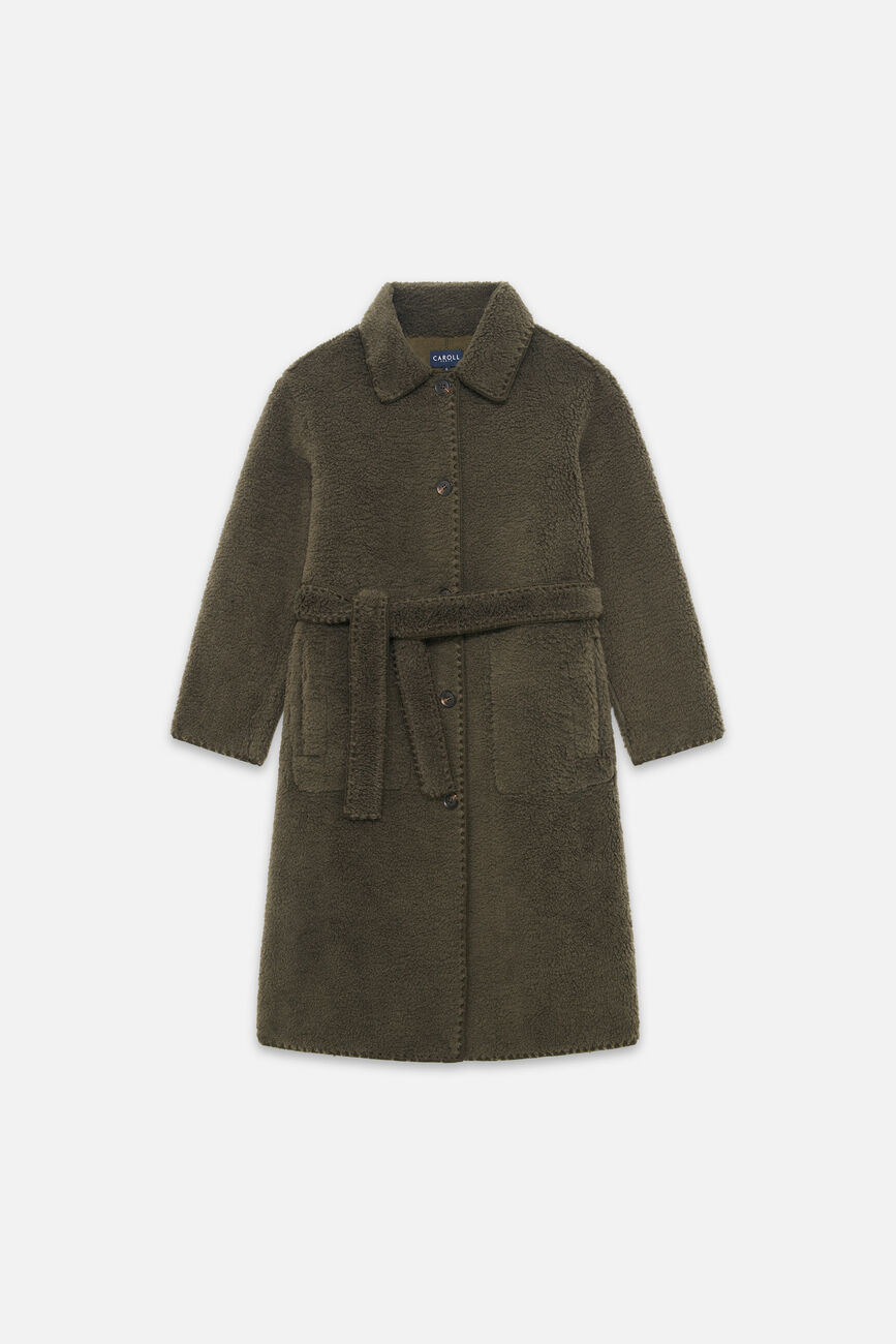Garden coat light green woman