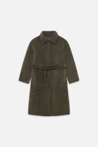Garden coat light green woman