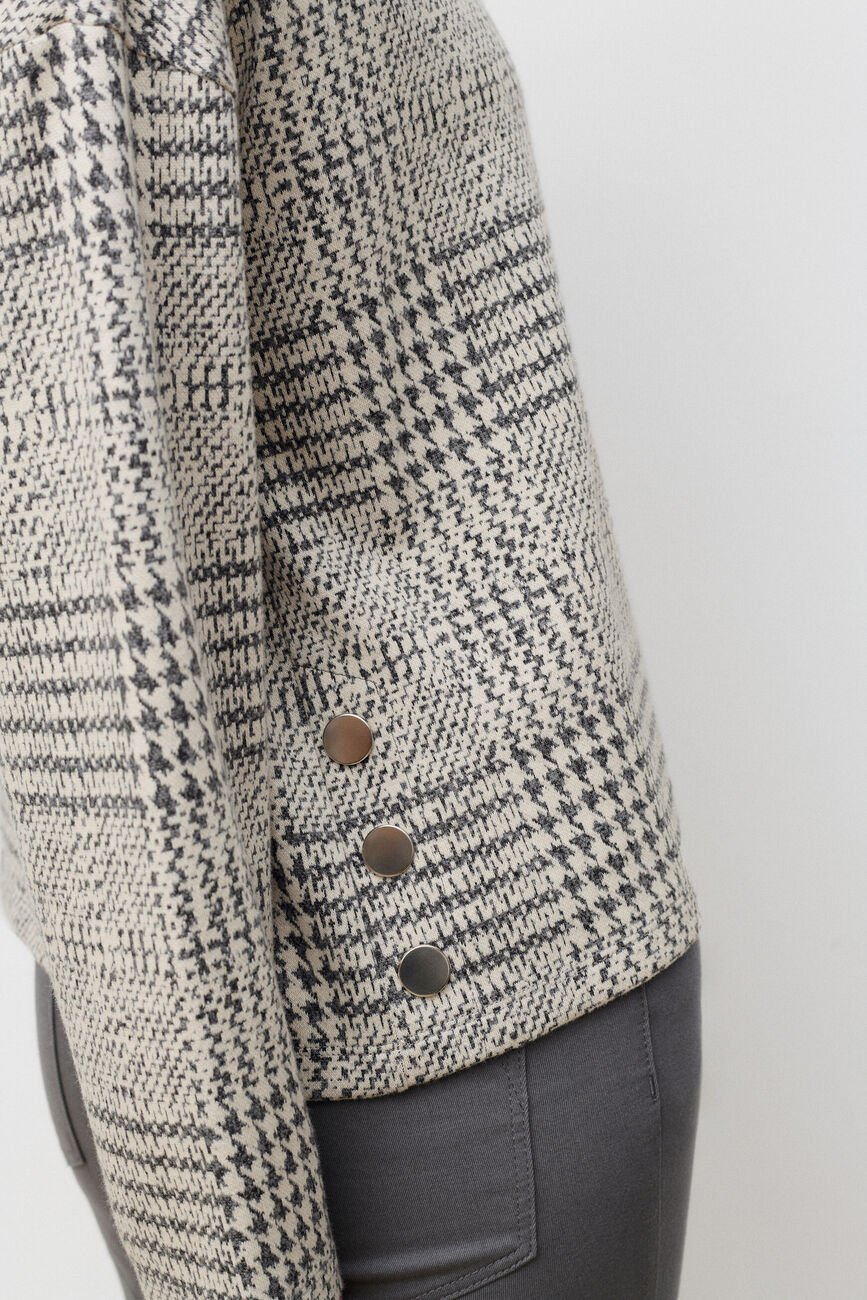 Sweatshirt Tcamo gris clair femme