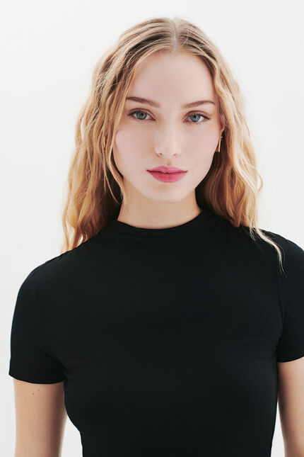T-shirt Tmaelle noir femme