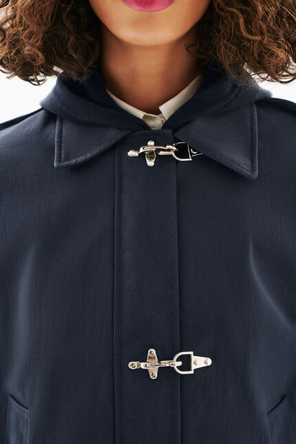 Trench Goeland azul marino mujer